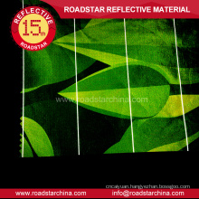 Reflective 100% polyester knitted fabrics